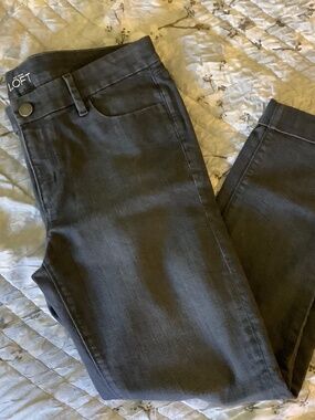 LOFT Modern Skinny Ankle Jeans Grey 30/10